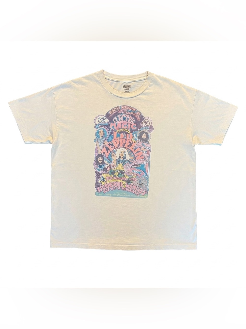 American Eagle Led Zeppelin Graphic T-Shirt Medium Reproduction Rock Music